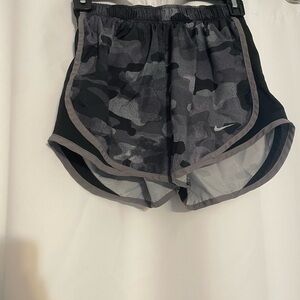 Nike Women's Black Camo Shorts